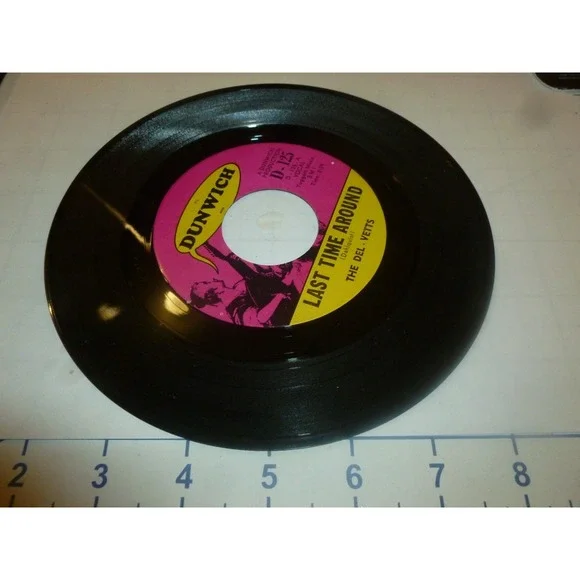 THE DEL-VETTS Last Time Around & Every Time Garage Rock 45 DUNWICH #D-125 1st